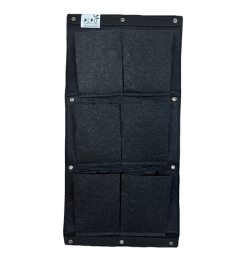 Bolsa de Cultivo para Jardín Vertical 6 Bolsillos de 32cm X 63cm